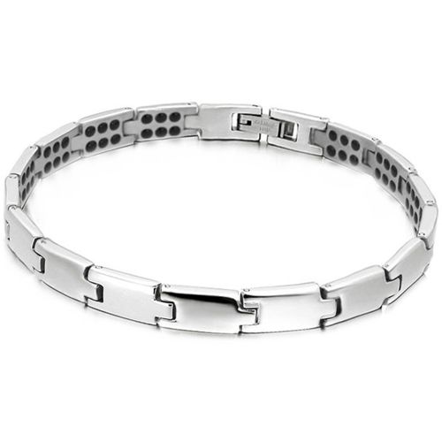 ***COI Titanium Bracelet With Steel Clasp(Length: 8.93 inches)-00031A