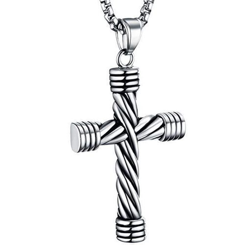 ***COI Titanium Cross Pendant-00139A