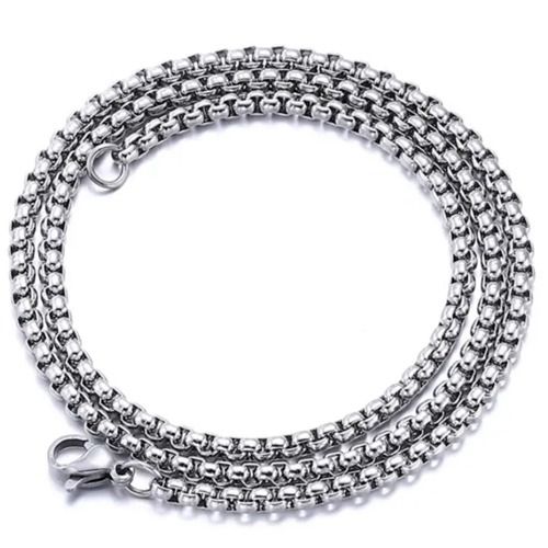 ***COI Titanium Necklace With Stainless Steel Clasp(Length: 19.68 inches)-01449A