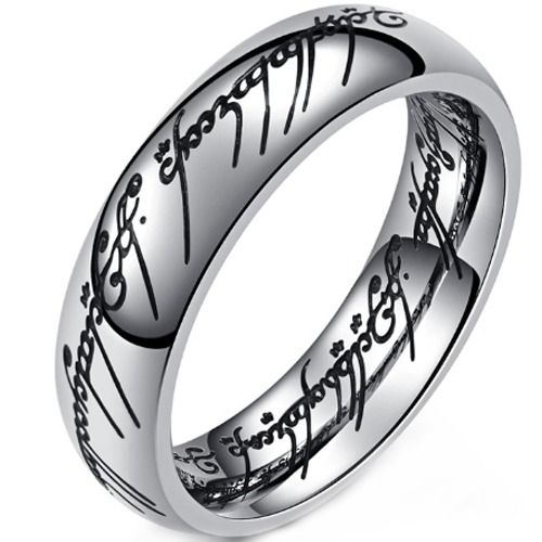 ***COI Titanium Lord of Ring Dome Court Ring-01689A