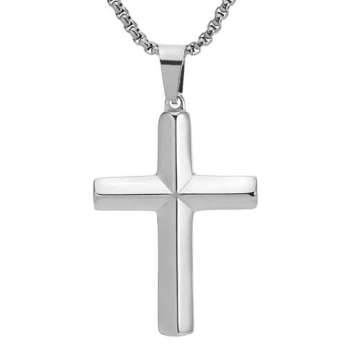 ***COI Titanium Cross Pendant-01930A