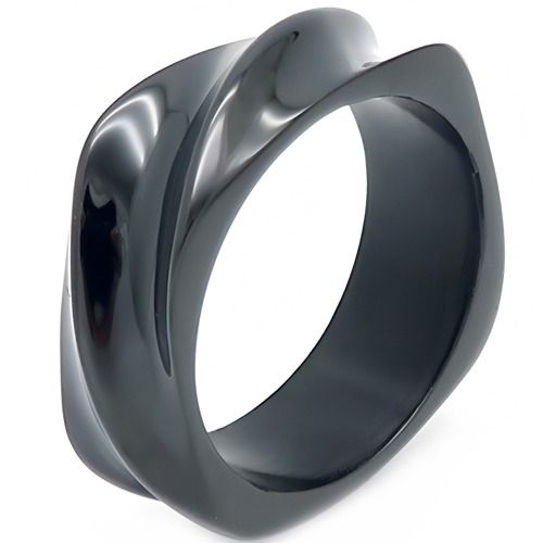 ****COI Titanium Black/Gold Tone/Silver Ring-02210A