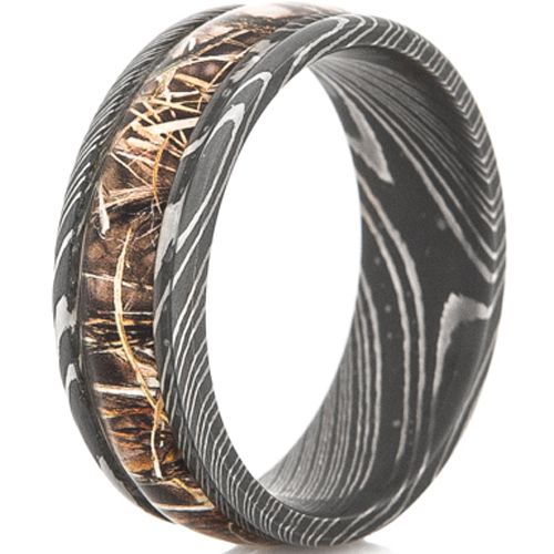 COI Tungsten Carbide Camo Ring-TG4565(Size US11.5)