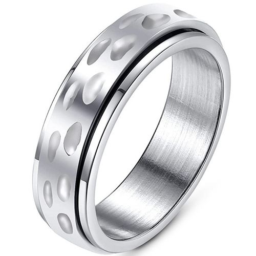 **COI Titanium Couple Step Edges Wedding Band Ring-8146AA
