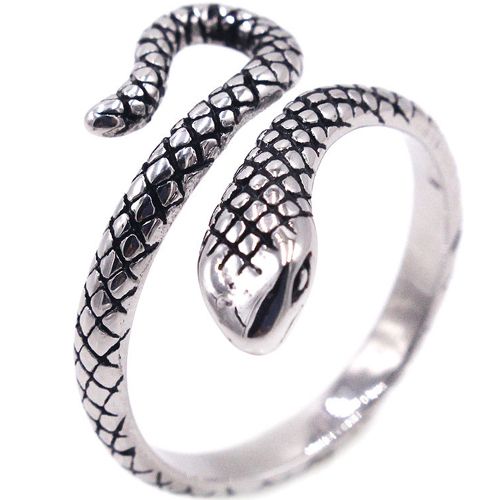 **COI Titanium Snake Ring-8253AA