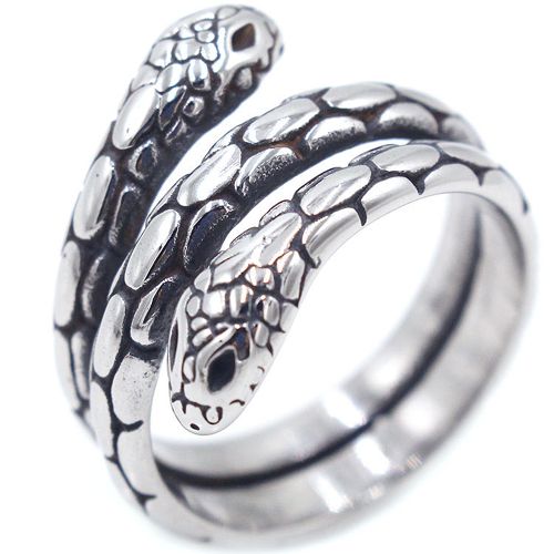 **COI Titanium Snake Ring-8255AA