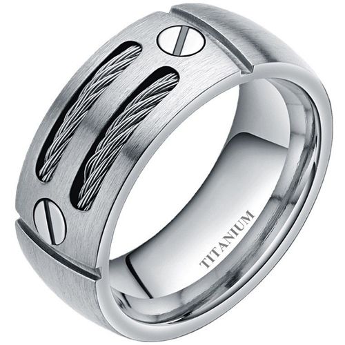 **COI Titanium Ring With Wire & Screws-9349AA
