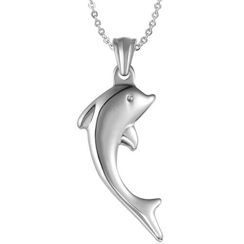 **COI Titanium Dolphin Pendant-9559