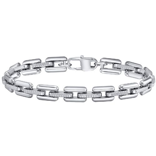 **COI Titanium Bracelet With Steel Clasp(Length: 8.27 inches)-9959