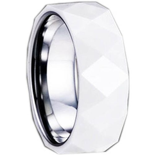 COI Tungsten Carbide Ring With Ceramic - TG1280(Size:US12)