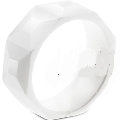 (Limited Offer!)COI White Ceramic Ring-TG1398(US10)