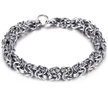 ***COI Titanium Bracelet With Steel Clasp(Length:9.06 inches) -00140A