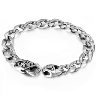 ***COI Titanium Bracelet With Steel Clasp(Length: 8.46 inches)-00195A