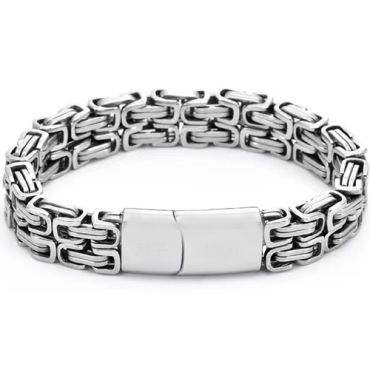 ***COI Titanium Bracelet With Steel Clasp(Length: 8.85 inches)-00585A