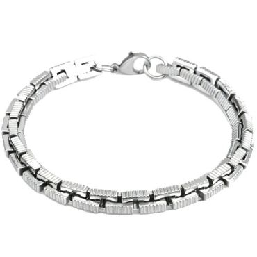 ***COI Titanium Bracelet With Steel Clasp(Length: 8.66 inches)-01611A