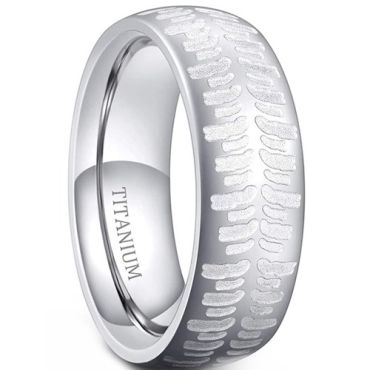 ***COI Titanium Tire Tread Ring-01964A