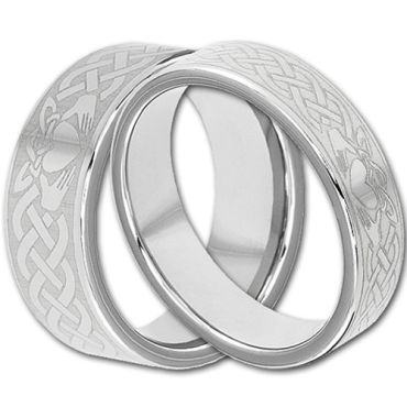 COI Titanium Wedding Band Ring - JT3495(Circumference 87mm)