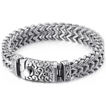 **COI Titanium Celtic Bracelet With Steel Clasp(Length: 8.66 inches)-9918
