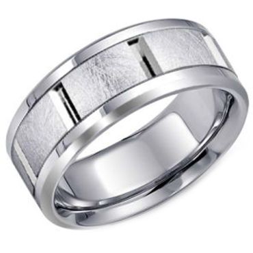 COI Titanium Wedding Band Ring  - JT2860(Size US11.5)