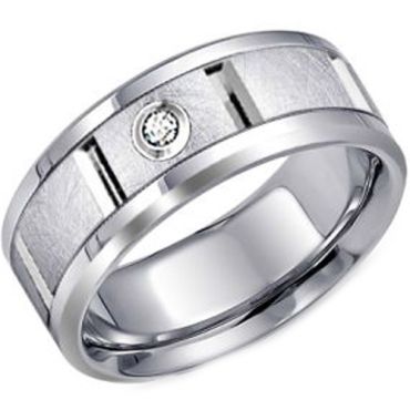 COI Titanium Wedding Band Ring - JT2862(Size US11.5/14.5)