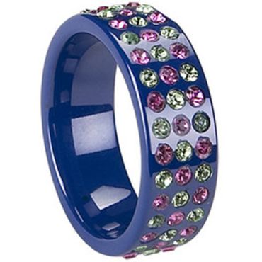 (Limited Offer!)COI Ceramic Eternity Ring - TG1762(US7)