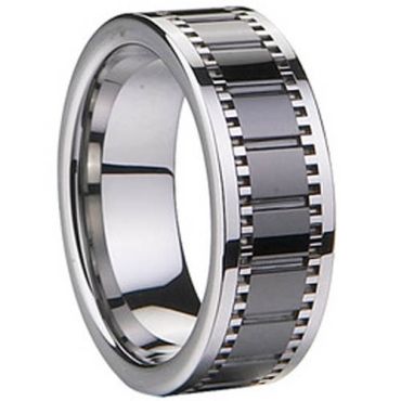 (Limited Offer!)COI Tungsten Carbide Ring-TG1834(US11.5)