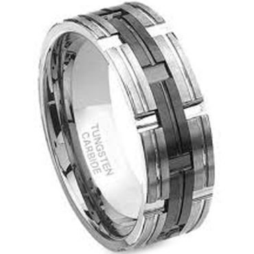(Limited Offer!)COI Tungsten Carbide Ring-TG2158(US12)