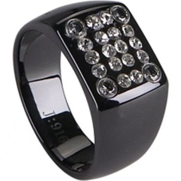 (Limited Offer!)COI Black Tungsten Carbide Ring-TG2264(US10)