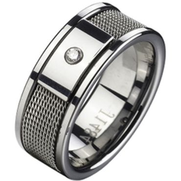 (Limited Offer!)COI Tungsten Carbide Ring-TG371A(US12.5)
