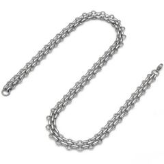 ***COI Titanium Necklace With Steel Clasp(Length: 23.60 inches)-01651A