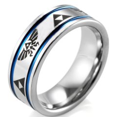 COI Tungsten Carbide Legend Zelda Ring-TG4043(US11)