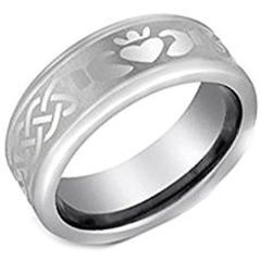 COI Tungsten Carbide Mo Anam Cara Ring - TG4390(Size US14)