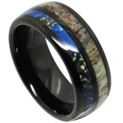 COI Tungsten Carbide Deer Antler Ring - TG4709(Size US14)