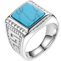 **COI Titanium Turquoise Ring-7353