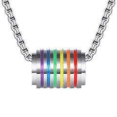 **COI Titanium Rainbow Color Pendant-8931