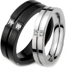 COI Titanium Ring With Plating - JT2281(Size:US5/10)