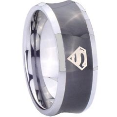 COI Tungsten Carbide Super Man Ring - TG4151(USUS6.5/11)