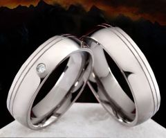 COI Titanium Ring - JT993(Size:US8)