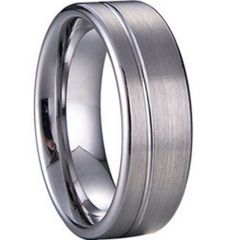 COI Tungsten Carbide Wedding Band Ring - TG1126(Size US9)