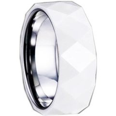 COI Tungsten Carbide Ring With Ceramic - TG1280(Size:US12)