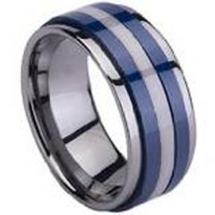 COI Tungsten Carbide Ring With Ceramic-TG1408(SIZE:US15)