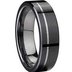 COI Tungsten Carbide Ring-TG1851(Size: US11)