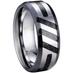COI Tungsten Carbide Ring - TG1960(Size:#US6.5/10/12)