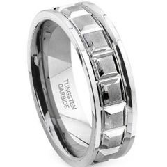 COI Tungsten Carbide Ring - TG2734(Size:US10.5)