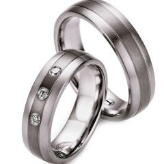 COI Tungsten Carbide Ring - TG2857(Without Stone, Size US10)
