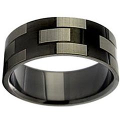 COI Tungsten Carbide Ring  -TG2924(Size:US8)