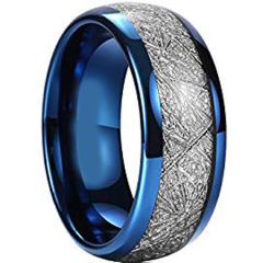 COI Tungsten Carbide Meteorite Ring - TG3207(Size US15)