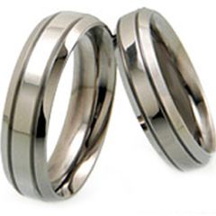 COI Tungsten Carbide Ring - TG3428(Size US11)