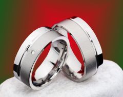 COI Tungsten Carbide Ring - TG3455(Size:#US6.5)