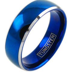 COI Tungsten Caribde Wedding Band Ring - TG3810(Size:US10)